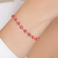 Bracelet tendance Junhong Jewelry en acier inoxydable plaqué or avec breloques italiennes personnalisées et perles de zircon taille brillant serties clos
