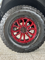 Jantes en alliage rouge tout-terrain de 16, 17, 18 et 20 pouces, 5x127, 5x139.7, 5x150 pour RAM F150, Sequoia, Tundra, Grand Cherokee L, JT, Wrangler