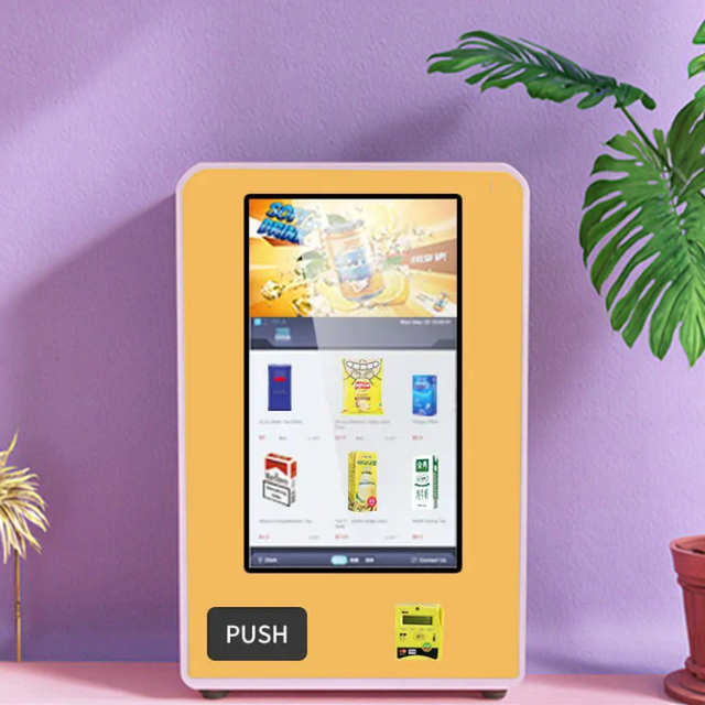 Belt Conveyor Small Vending Machine with Card Reader Tabletop Wall Mounted Vending Machine for Small Items