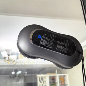 <span class=keywords><strong>Robot</strong></span> de nettoyage de vitres intelligent à détection de cadre avec écran LED Diffusion vocale L'anti-chute dure 20 minutes après la mise hors tension - Product Image 2