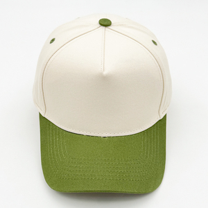 Chất lượng cao 5 Bảng điều chỉnh unisex Mũ bóng chày tùy chỉnh 3D thêu logo hai giai điệu cong vành gorras Mũ bóng chày - Product Image 5