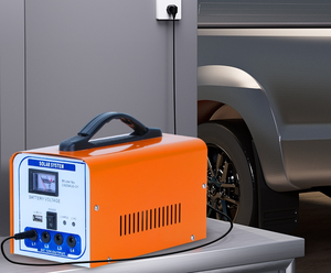 Centrales solaires portables rechargeables générateur à batterie solaire avec panneau pour la maison camping portable sauvegarde d'urgence - Product Image 6