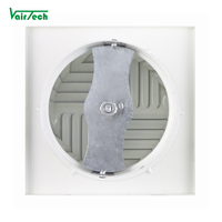 Diffuseur d'échelle de plancher HVAC Diffuseur de grille d'air décoratif en aluminium avec amortisseur de lame