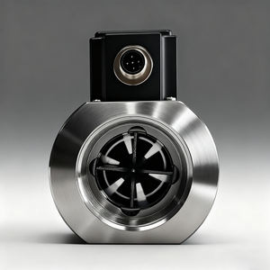 Meetinstrument voor sojaboonolie, water en vloeistoffen, FXN sanitaire hoogprecisie roestvrijstalen flowmeter met kleine diameter DN32mm, op maat gemaakte digitale uitvoering - Product Image 5