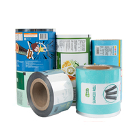 Rollo de Embalaje Flexible con Logotipo Personalizado, Película de Aluminio, PVC, OPP, PET, PE, Plástico Laminado para Alimentos, Chocolate, Bocadillos, Galletas, Gelatina