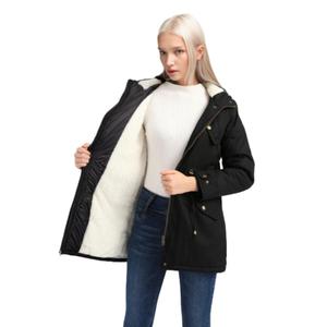 Latest Models Longline Plus Size Puffer Fleece Winter Women Jackets Fashion - Product Image 1