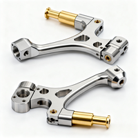Pièces usinées CNC sur mesure à 5 axes, haute précision, usinage par électroérosion à fil et perçage de précision, composants en aluminium, acier inoxydable et laiton