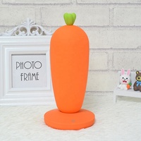 Kawaii enfants veilleuse avec 3 Modes d'éclairage gradation décoratif radis lampe De Table Lumière De Nuit intérieur chambre lumière décoration