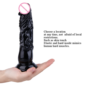 Weicher Silikon-<span class=keywords><strong>Dildo</strong></span> mit Verstellbarer Leder-Tragehose, Intimes Spielzeug für Paare - Product Image 4