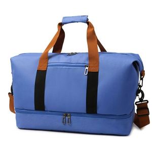 Free Sample Workout Sports <b>Gym</b> <b>Tote</b> Bags for Women Waterproof Fitness Travel Sport Shoulder Duffle Overnight Bag - Product Image 2