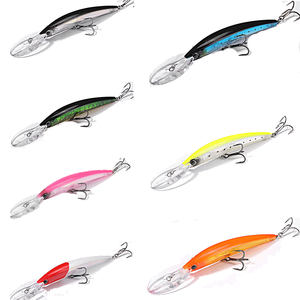 Esca Artificiale 3D Minnow da 18cm 25g, Affondamento Lento, per Pesca in Acqua Dolce e Salata, Esca Rigida per Lunghe Distanze - Product Image 1