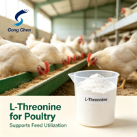L-Thréonine Qualité Alimentaire : Acide Aminé en Poudre et Additif Granulaire pour Porcs, Volailles et Aliments Aquacoles – Favorise une Croissance Saine
