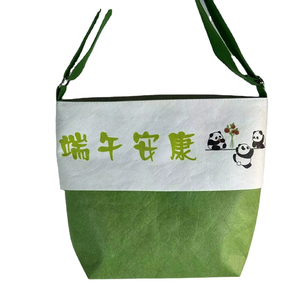 Vente en gros de sacs fourre-tout DuPont Tyvek biologiques conçus sur mesure, avec motif de lettres écologiques, recyclés <span class=keywords><strong>et</strong></span> colorés pour le shopping - Product Image 1