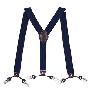 Harnais élastique multicolore homme, 6 clips, <span class=keywords><strong>pour</strong></span> adulte, boîte de pantalon, 61 couleurs, ceinture à bretelles en option, vente en gros, - Product Image 3