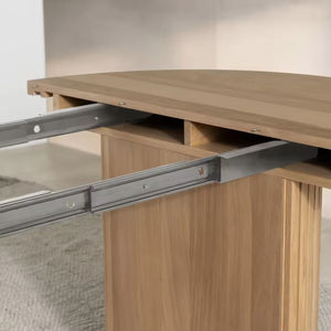 <span class=keywords><strong>Table</strong></span> <span class=keywords><strong>à</strong></span> <span class=keywords><strong>manger</strong></span> <span class=keywords><strong>extensible</strong></span> en bois massif, design moderne et luxueux, simple, rétractable et pliable, fonctionnalités de négociation accessibles, exportations, 2026 - Product Image 5