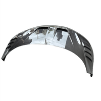 Nouveau capot en fibre de carbone sèche style PT pour Audi R8 2016-2023 avec finition brillante, tissage sergé, installation facile