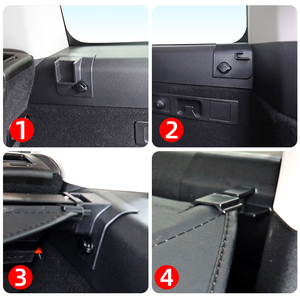 Accessori interni auto fornitori per BAIC BJ40 2024 + accessori auto per interni copri bagagliaio retrattile - Product Image 3