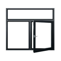 Système de Porte Coulissante Double en Verre Moderne Vente Directe d'Usine Design Minimaliste pour Usage Résidentiel Cadre Fin Isolation Phonique