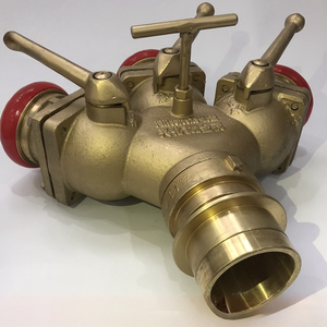 Raccord <span class=keywords><strong>de</strong></span> Diversion Incendie <span class=keywords><strong>3</strong></span> <span class=keywords><strong>Voies</strong></span> en Laiton Pur, Direct Usine, Entrée 80 Sortie 65, Raccord en Y pour Tuyau d'Incendie 80*65, pour la Lutte Contre l'Incendie - Product Image 6