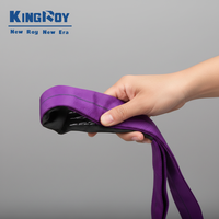 KingRoy GS CE Sertifikalı Ağır Yük Taşıma Kayışı Endüstriyel Standart Polyester Dokuma Askı Yüksek Mukavemetli Düz Gözlü 11mm