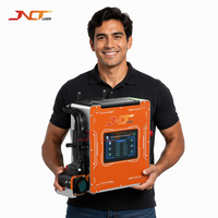 Machine de nettoyage au laser pulsé MINI 500W pour l'élimination de la rouille des métaux, sans contact, portable, refroidie par air, tête de 6e génération