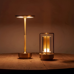 Nordic Style Table Lamp Led Touch Control Cordless Battery Powered For Living Room Bedroom Study Decorative <b>Lighting</b> - Product Image 1