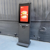 Kiosque interactif à écran tactile étanche IP65 personnalisé OEM pour la commande automatique en restauration rapide et sur les rues commerciales