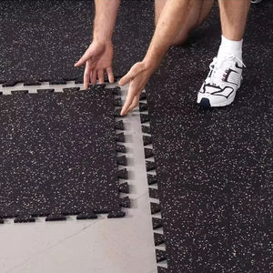 Hochdichte 15mm Ineinandergreifende Fitnessmatten aus Gummi für Sport und Training zu Hause mit Geräuschdämpfungsfunktion - Product Image 6