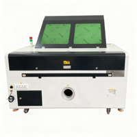Machine de découpe et de gravure au laser CO2 1390, découpeuse de haute précision pour acrylique, bois, plastique, cuir, cristal, contrôleur Ruida, DXF/DST