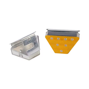 Luz de Advertencia Síncrona Solar Antiniebla, Barra Reflectante de Material ABS para PC, Luz de Seguridad para Barandilla de Carretera - Product Image 4