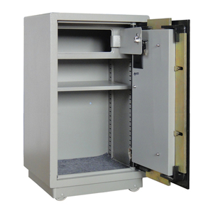 American Electronic Wall Anti-theft Deposit 4 Wheels Combination <b>Lock</b> Fireproof <b>Safe</b> Box - Product Image 3