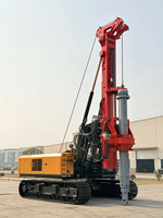 Mesin Konstruksi YUCHAI YCR175E 40m Diameter Pengeboran 1.5m Rotary Drilling Rig