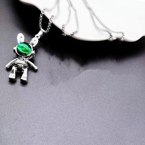 Collar de titanio de acero inoxidable para hombre, colgante Retro de conejo de Hip hop, joyería de disfraz, <span class=keywords><strong>2023</strong></span> - Product Image 3