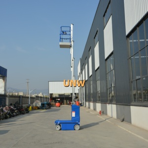 Piattaforma di Lavoro Aerea Semovente in Lega di Alluminio Certificata CE, Sollevatore Verticale Facile da Usare, Piattaforma Mobile Elevabile - Product Image 4