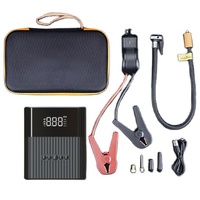 Démarreur de moteur de voiture d'urgence Nexest avec pompe de gonflage d'air de véhicule 12v compresseur d'air de voiture gonfleur de pneu de batterie