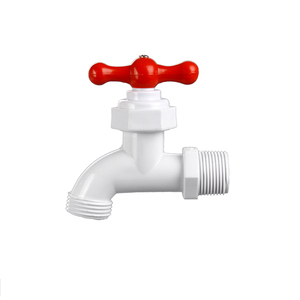 China Pvc Water Tap Bibcock Factory PP ABS 1/2 Polo Taps India Market Best Selling Plastic Bib cock