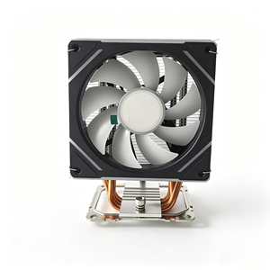 ฮีทซิงค์ระบายความร้อนซีพียูขนาด 120 มม. 4 ท่อทองแดง พร้อมพัดลม PWM เงียบ RGB Sync สำหรับ Intel LGA1700/1851 AMD AM5 AM4 ระบายความร้อนสำหรับเดสก์ท็อป - Product Image 3