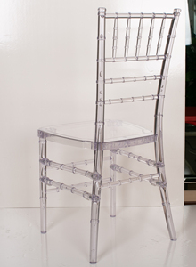 Chaise Napoléon Chavari en résine PP transparente et durable pour hôtel, empilable, idéale pour les mariages - <span class=keywords><strong>Vente</strong></span> directe usine - Product Image 4