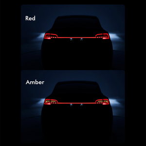 Full Width Led Tail Lights for <strong>Tesla</strong> Model 3 Y Turn Signal Brake Taillight Red Amber Reminder Lamp Modification Accessories - Product Image 6
