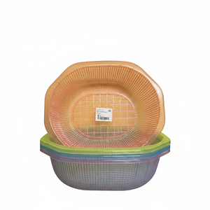 CASAMAX WL AK-2569-2 Scolapasta Multifunzione in Plastica Multicolore per Cucina - Essenziali Classici per la Cucina 26x32x9 cm - Product Image 2