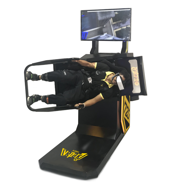 VR 360 Degree Flight Simulator VR Game Simulator 9d Vr Glasses Virtual Reality Rotating Flight Machine