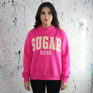 SUGAR PINK Hooded Men's Winter 100% Cotton Zipper Quick Dry Breathable Wide <b>Neck</b> High Street Vintage Finer Threads - Product Image 1