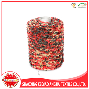 Sợi Pom Pom Ưa Thích <span class=keywords><strong>Polyester</strong></span> Nhuộm Không Gian Sợi Đan Bàn Chải Đánh Răng - Product Image 3