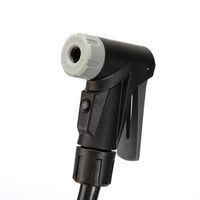 GIYO 160PSI Pompe à pied de vélo haute pression Widen Multi-Use Valve Cycle Pump Pompe à vélo solide et durable en alliage d'aluminium