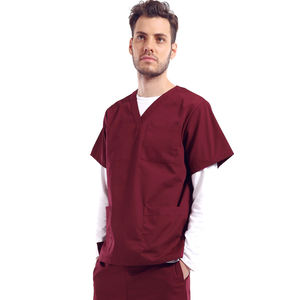 ANNO di alta qualità Unisex scrub Top uniformi colorate ospedale infermiere camicie <span class=keywords><strong>per</strong></span> uomo femminile <span class=keywords><strong>per</strong></span> cliniche mediche saloni di bellezza - Product Image 4