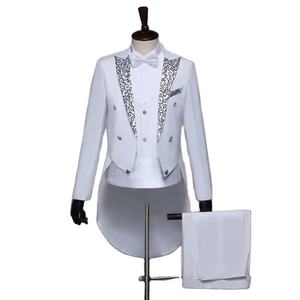 Costumes à <span class=keywords><strong>queue</strong></span> <span class=keywords><strong>de</strong></span> <span class=keywords><strong>pie</strong></span> à bas prix, nouveau design, costumes <span class=keywords><strong>de</strong></span> <span class=keywords><strong>mariage</strong></span> <span class=keywords><strong>pour</strong></span> hommes en 3 pièces <span class=keywords><strong>pour</strong></span> les fêtes - Product Image 3