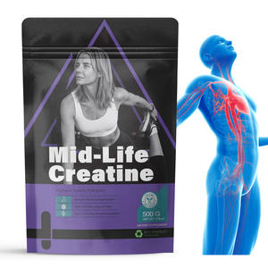 Creatina Natural para Adultos con Coenzima Q10, Vitamina D3 y HMB, Formulaciones Personalizadas, Marca Privada, Certificación GMP, HALAL y Sin OMG - Product Image 2