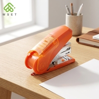 Agrafeuse manuelle Weishu Mini pour salle d'impression, confortable, robuste, durable, sans alimentation électrique, pour un travail plus facile. 10 Agrafeuses format 100