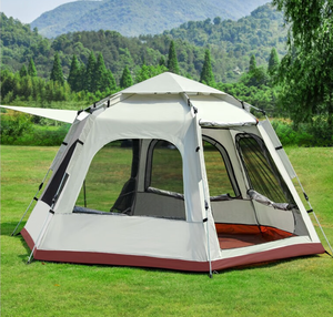 Tenda Esagonale Grande per Esterni Completamente Automatica, Attrezzatura da Campeggio e Escursionismo Resistente e Impermeabile per Gite all'Aperto - Product Image 3