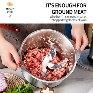 <span class=keywords><strong>Electromenager</strong></span> eléctrico para el hogar incluye una gran picadora de carne y picadoras cortadoras - Product Image 5